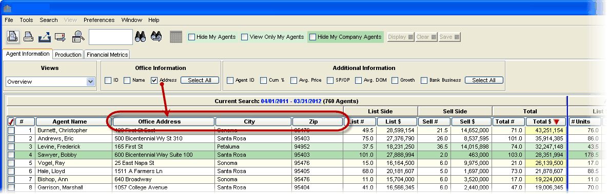 Proficiency Metrics Office Address