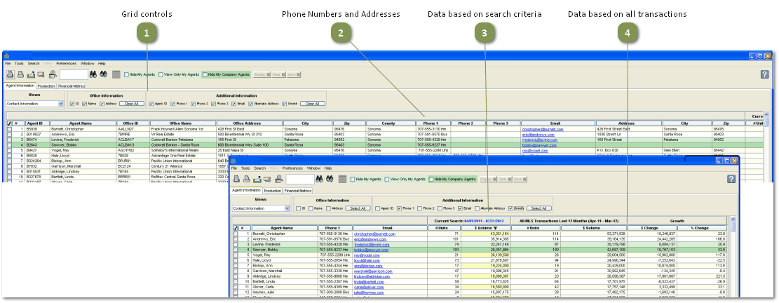 Proficiency Metrics Contact Information